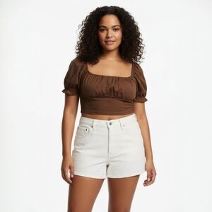 Levi's 501 Original Shorts - High Waist Minimalist Classic Summer - Size 31